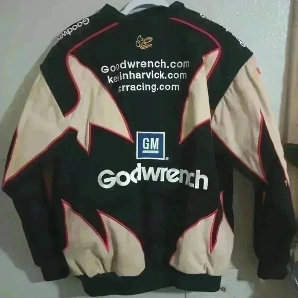 Vintage 90s Chase NASCAR Kevin Harvick #29 Goodwrench Racing Jacket  - Picture 3 of 7